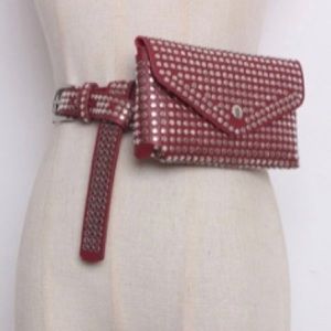 DazzleFOX Glam Studded Waist Bag
